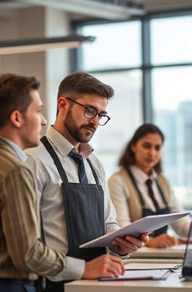 Mobile hiring interface